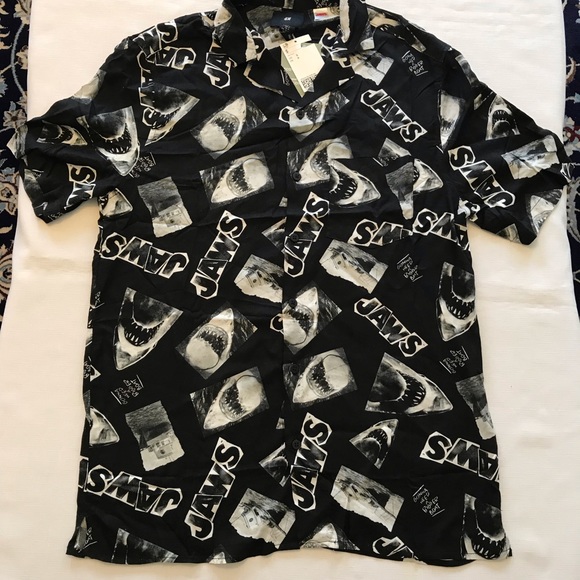 JAWS Short Sleeve Casual Shirt S, M, L, XL NWT - Picture 7 of 7